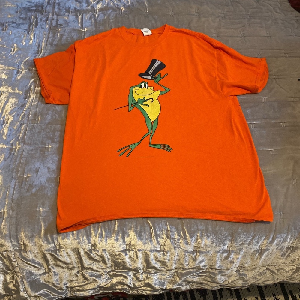 Vintage 1990s Warner Bros Michigan J Frog T-Shirt Size XL